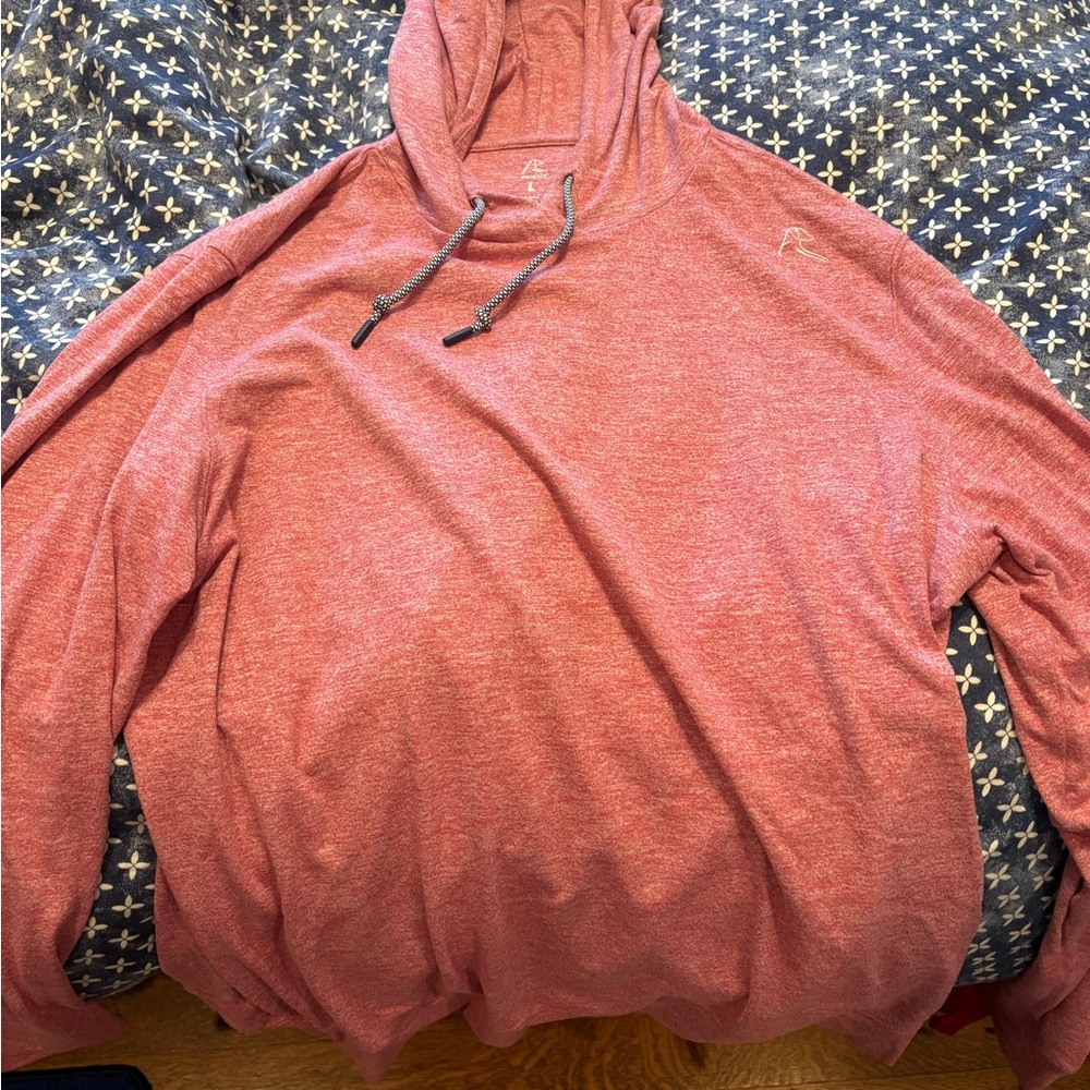 Rhoback Red Hooded Sweatshirt